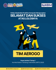 Read more about the article Tim AEROGO dari Prodi Ilmu Komputer Universitas Muhammadiyah Gorontalo Lolos Seleksi Kontes Robot Terbang Indonesia Tingkat Nasional 2025